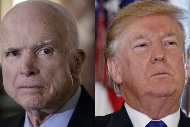 Трамп угодил в скандал из-за покойного Маккейна: что произошло