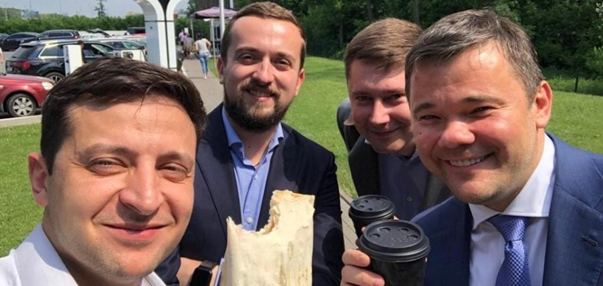 Зеленского в сети упрекнули шаурмой: о чем речь