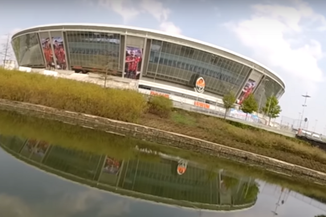 'Як в Прип'яті': житель Донецька показав стан 'Донбас Арени' після 5 років війни