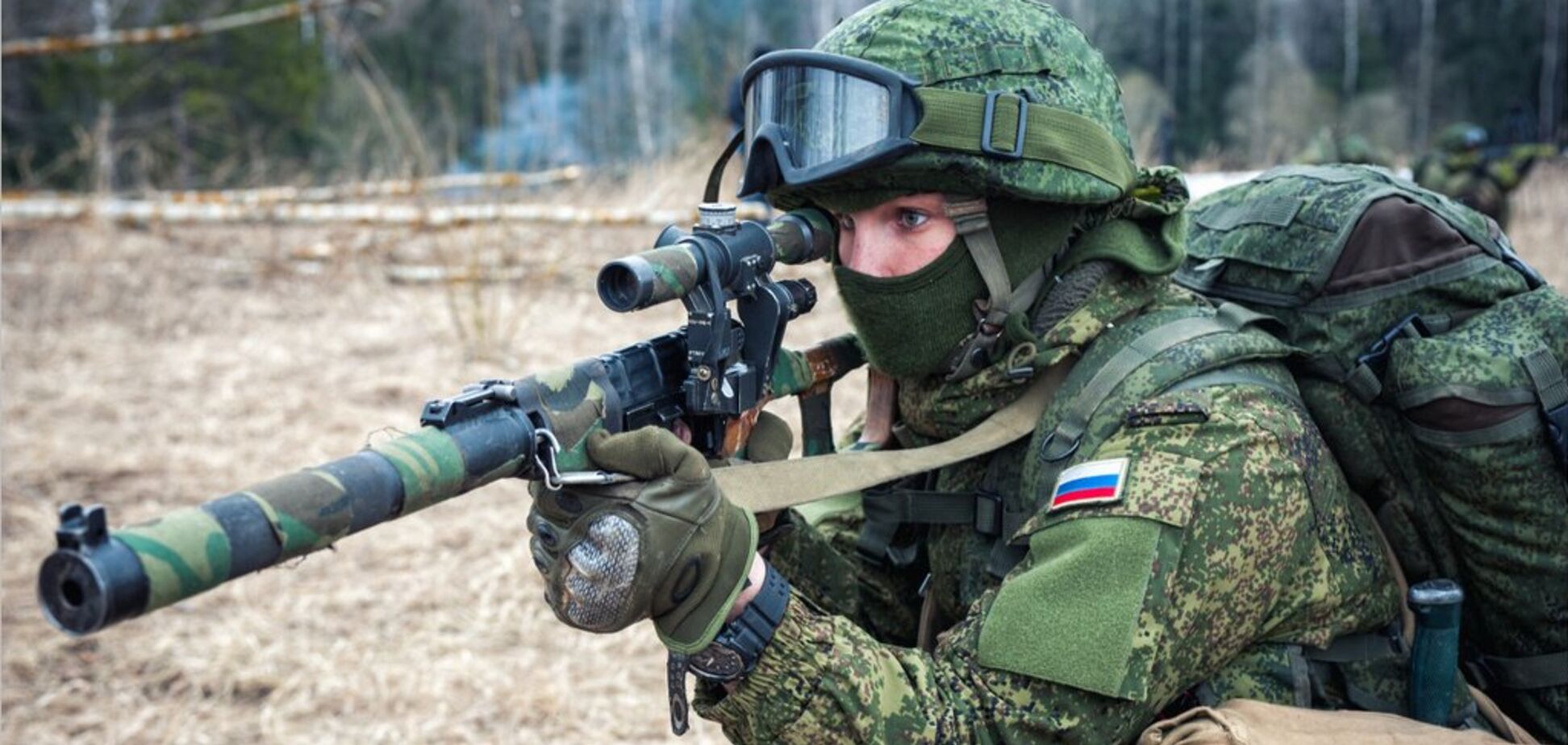 На Донбасс прибыла группировка снайперов из России
