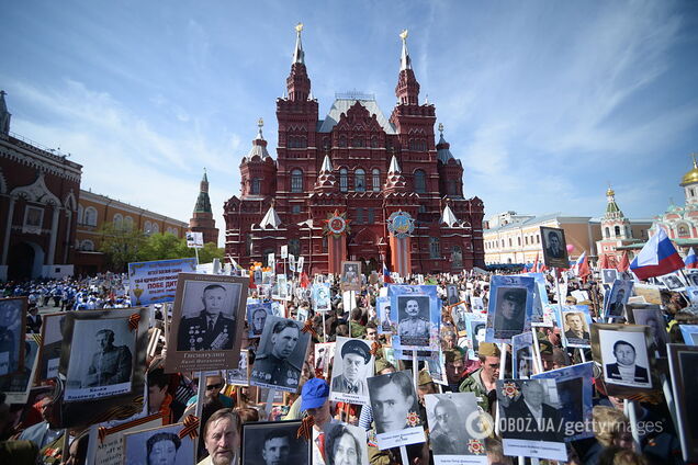 В России в 'Бессмертный полк' попал известный нацист. Фото