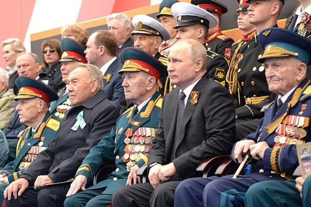 Володимир Путін на параді 9 травня, 2019 рік