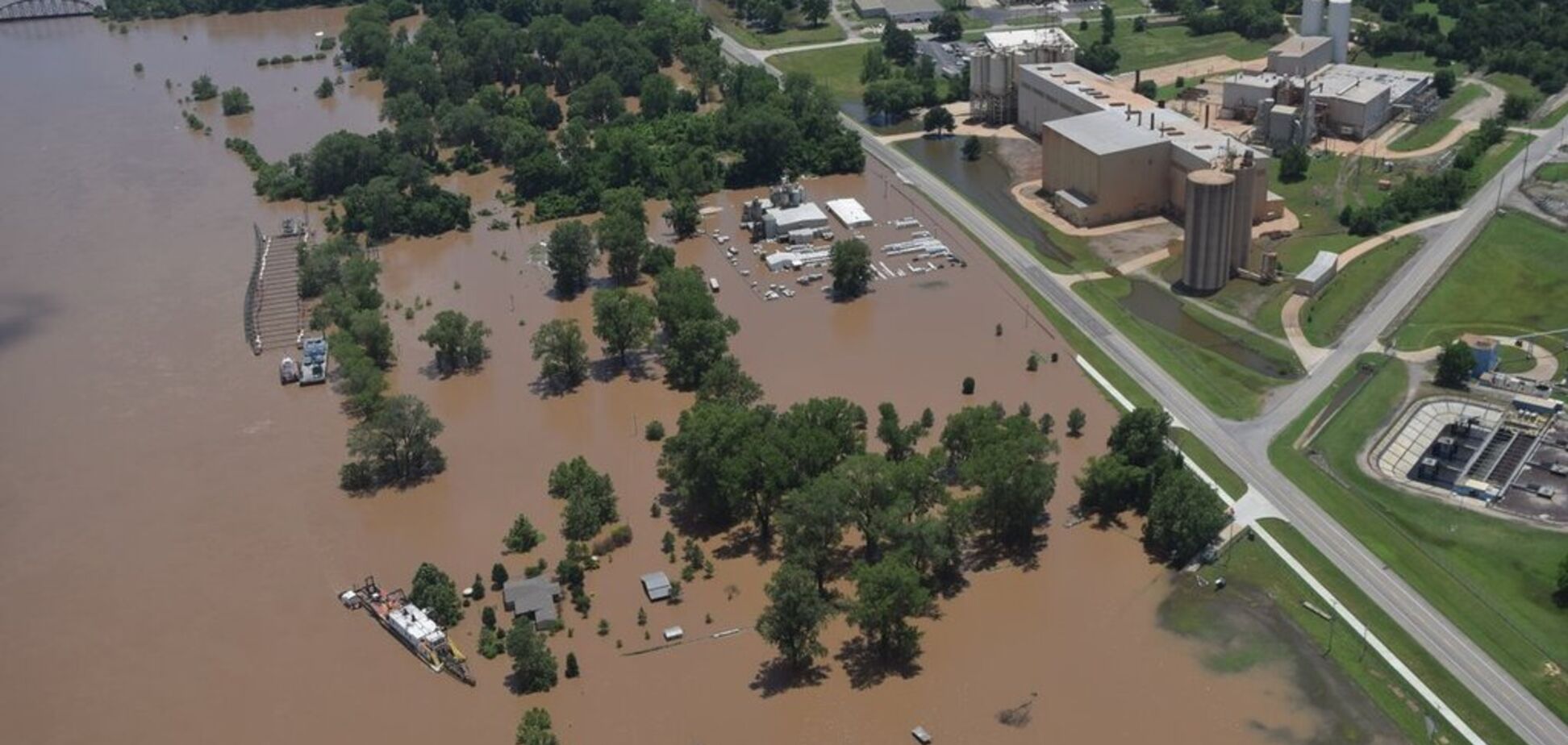 Юг США накрыло мощнейшее наводнение