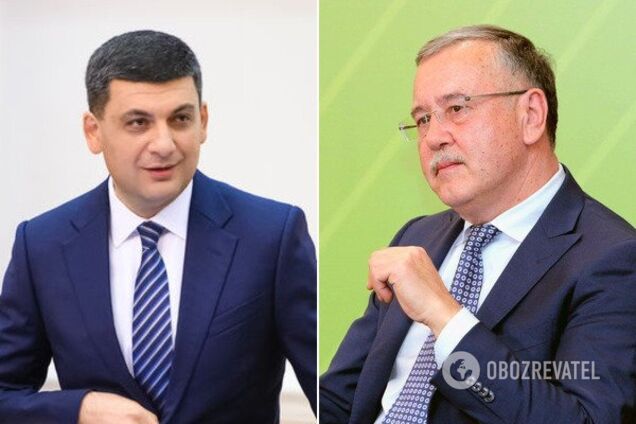 Гройсман і Гриценко