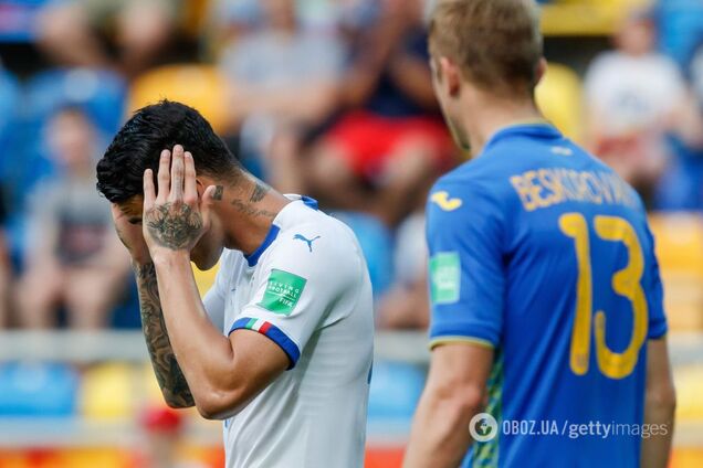 'Це ганьба!' В Італії влаштували істерику через перемогу України на ЧС із футболу