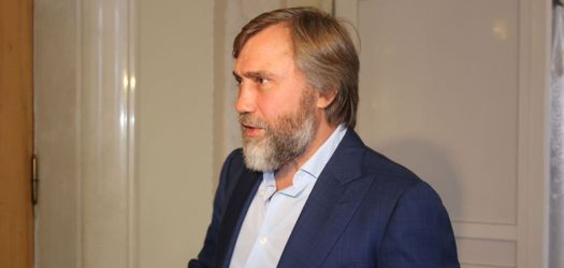 Новинський виступив проти заборони на поставки води в Крим
