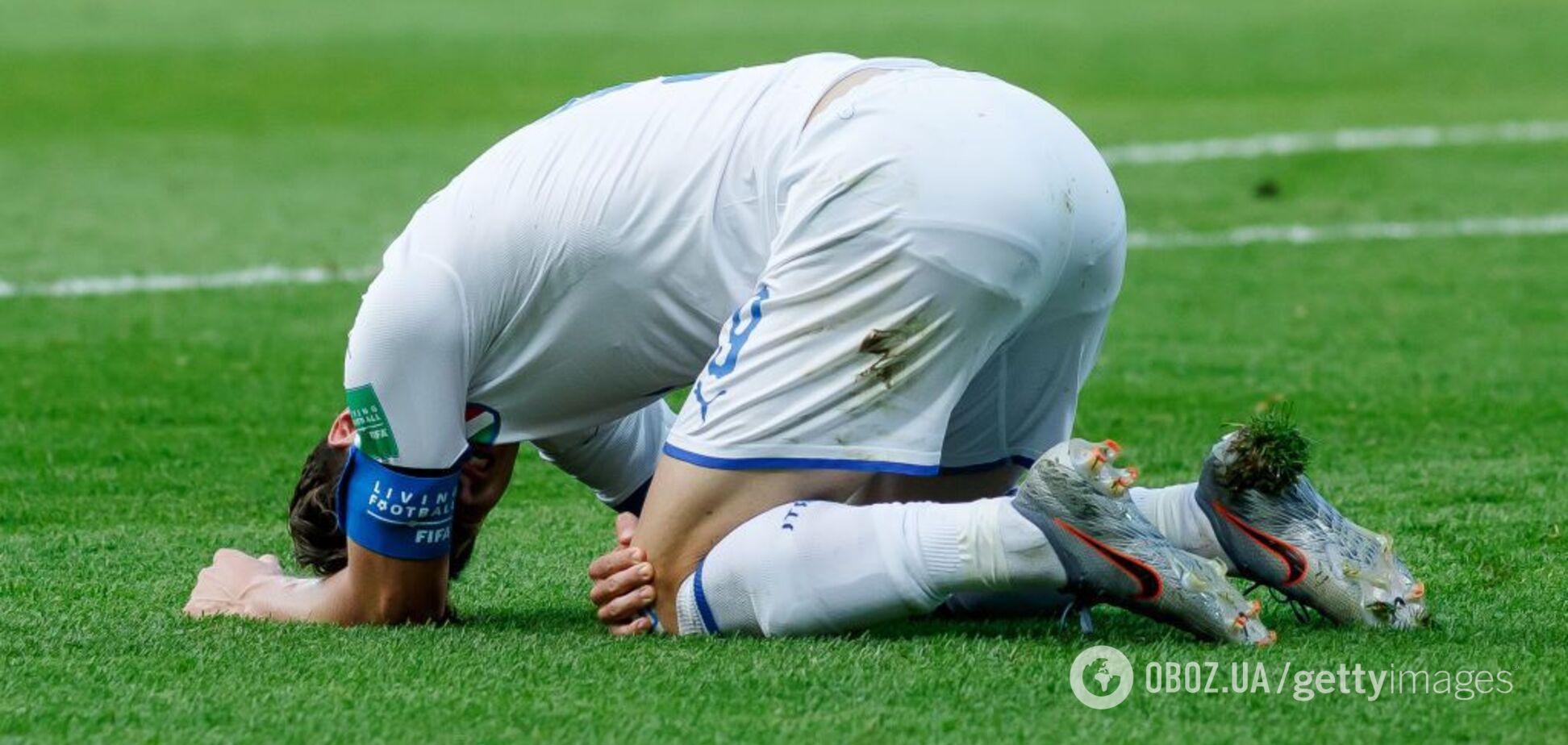 'Відібрали': лідер збірної Італії U-20 розридався у прямому ефірі після поразки від України