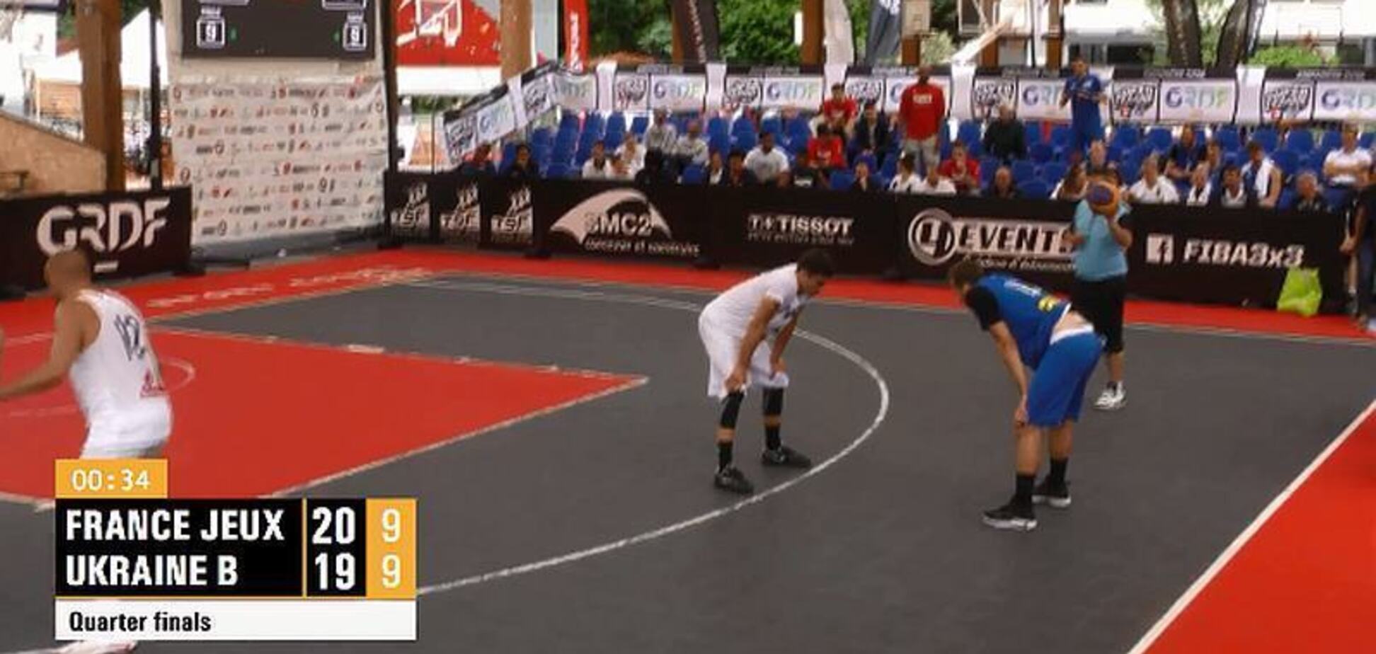 Украинцы вышли в полуфинал супертурнира по баскетболу 3х3