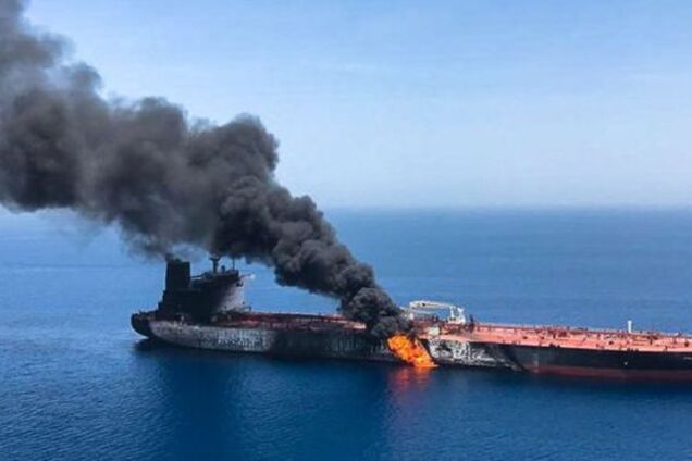 Обстрел танкеров в Оманском заливе: Израиль призвал остановить Иран