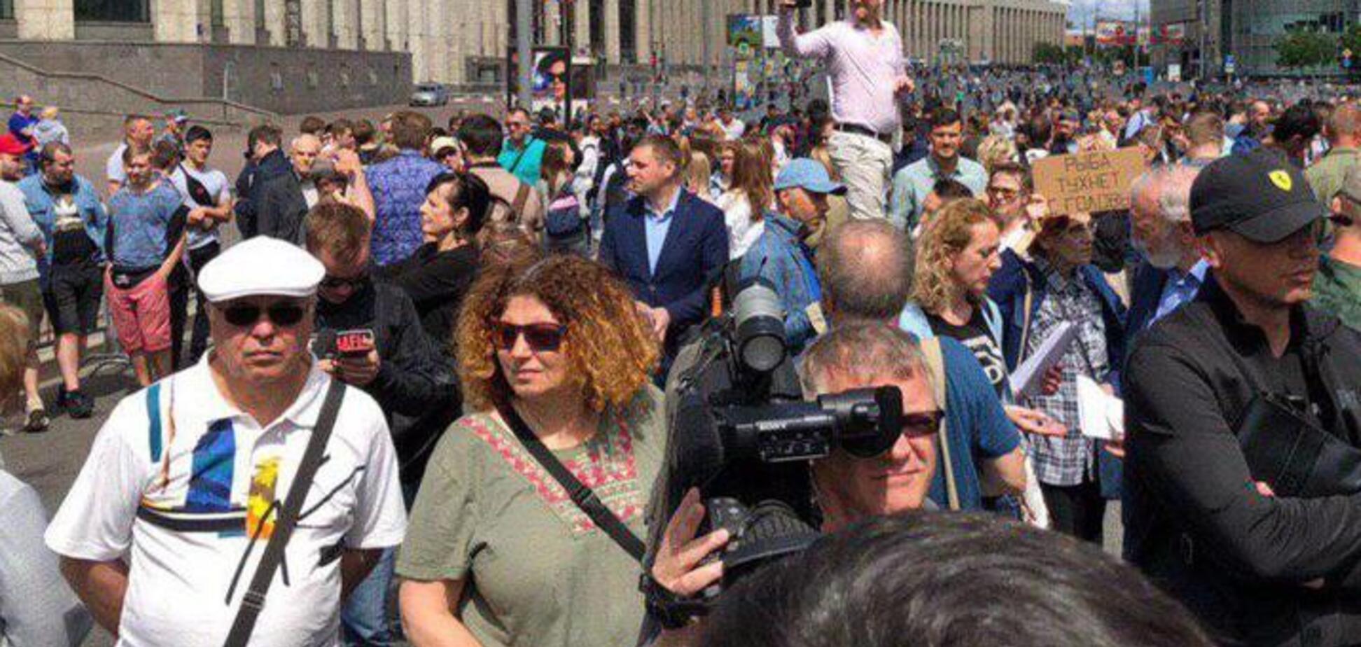 У Москві знову збунтувалися проти Путіна через Голунова: фото і відео