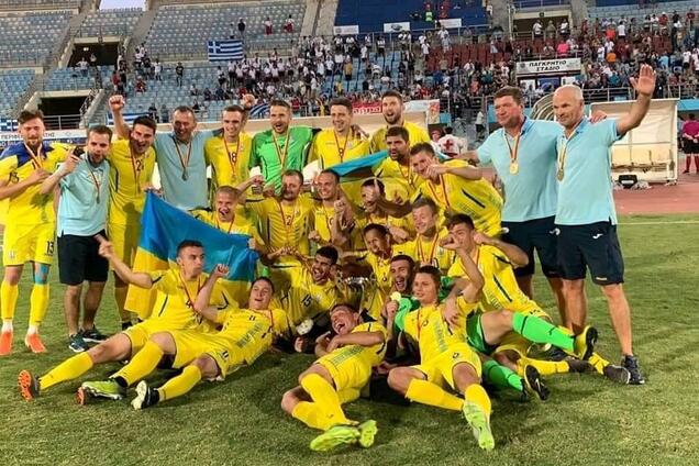 Украина выиграла чемпионат Европы по футболу среди слабослышащих