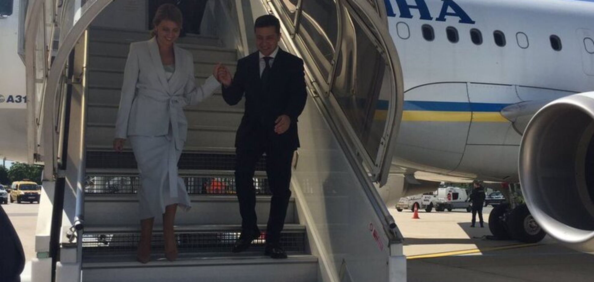 Зеленский с женой прибыли с визитом во Францию: все подробности
