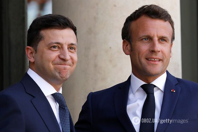 Зеленський і Макрон