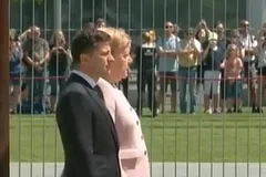 Меркель затремтіла поруч із Зеленським: момент потрапив на відео