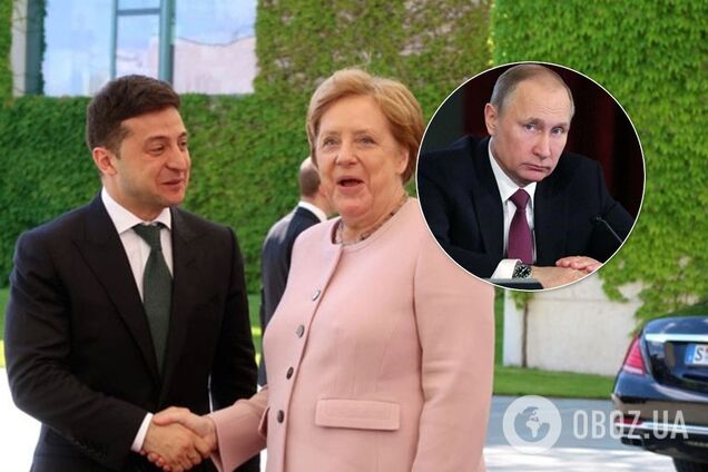 "Не будут выкручивать руки": Зеленский неожиданно пошел против Меркель из-за России