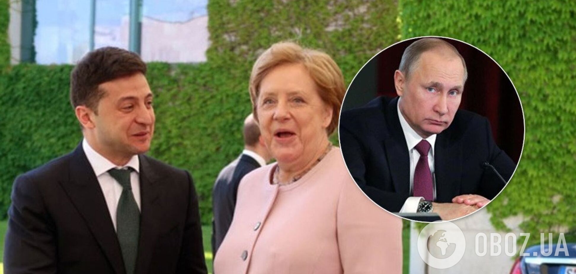 'Не будут выкручивать руки': Зеленский неожиданно пошел против Меркель из-за России