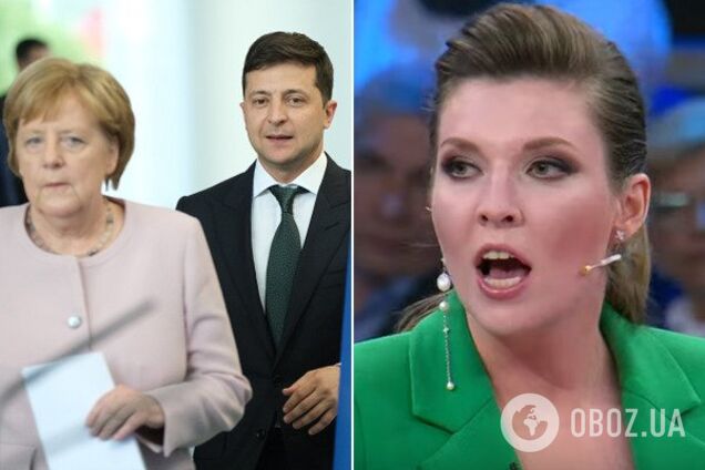Меркель стало зле поруч із Зеленським