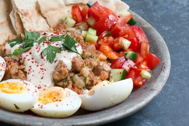 Египетский яичный салат: простой рецепт вкусного и полезного блюда