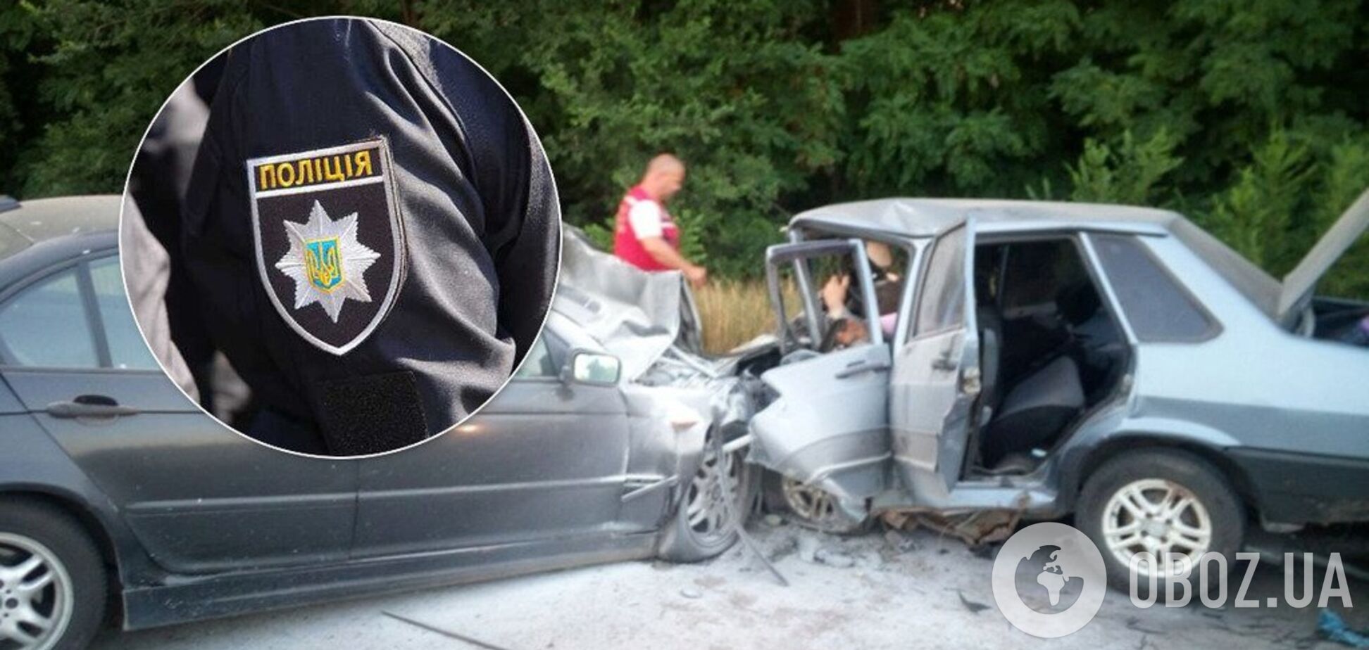 Під Херсоном поліцейський на BMW протаранив авто: загинула сім'я із дитиною