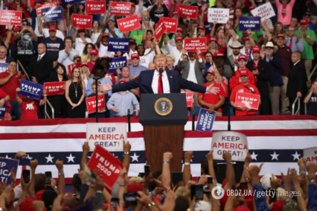 Трамп проти 'сонного Джо': президент США почав передвиборчу кампанію