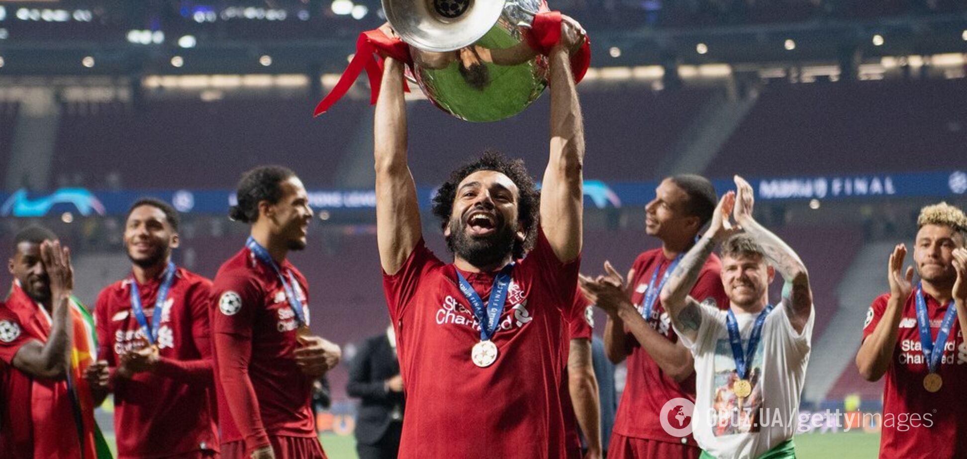 'Ливерпуль' показал, что творилось в раздевалке после победы в финале Лиги чемпионов