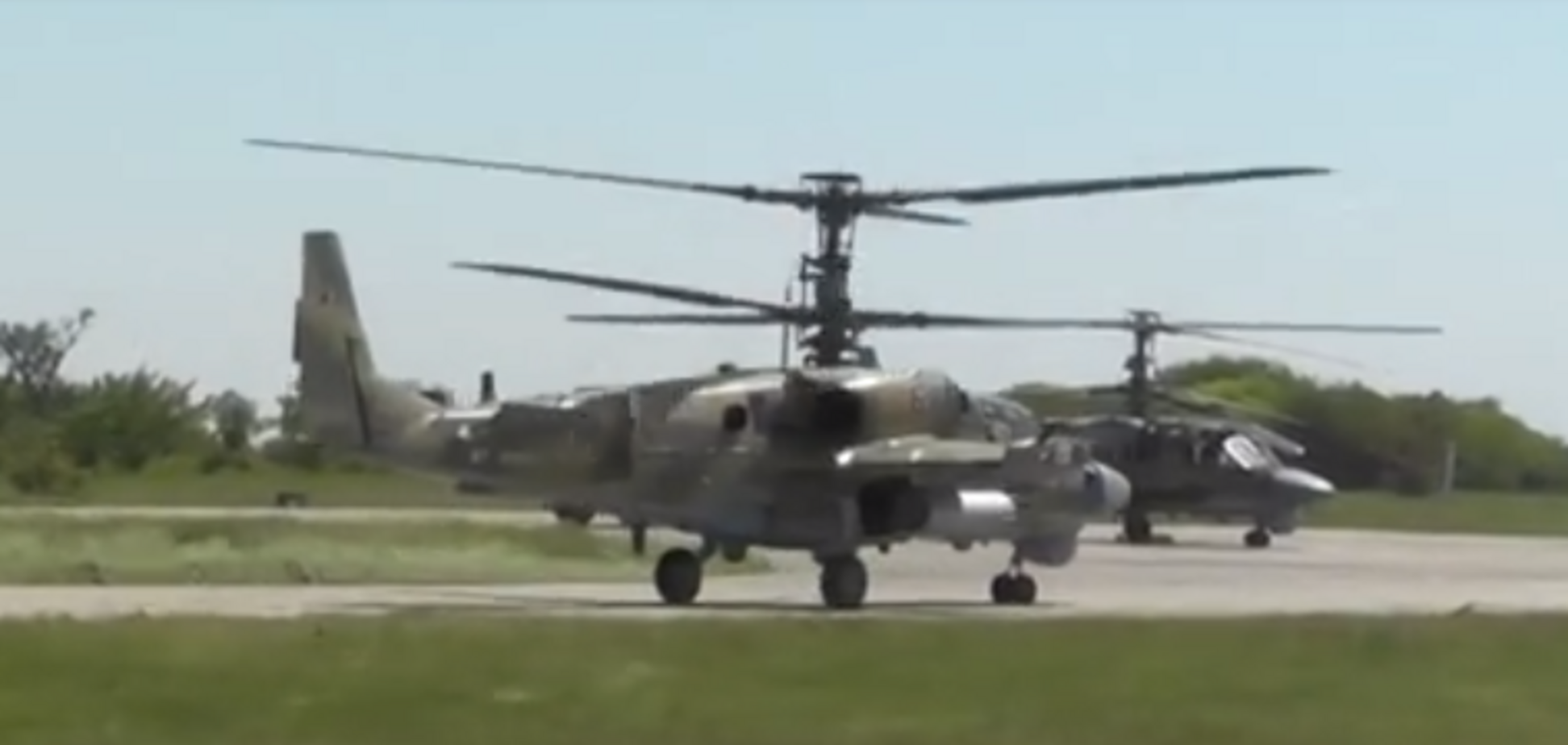 Учения оккупантов