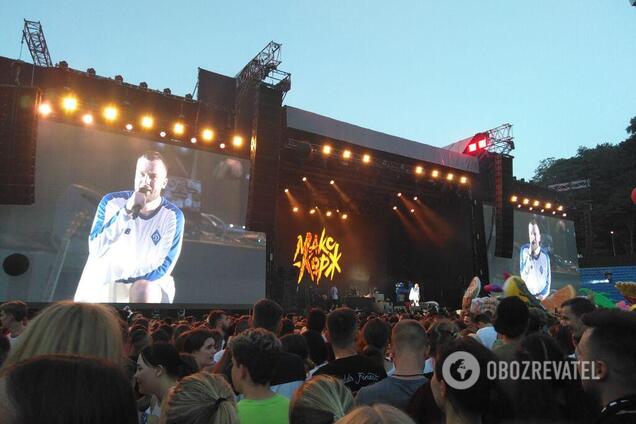 'Киев, я скучал!' Появились фото и видео безумия на концерте Коржа