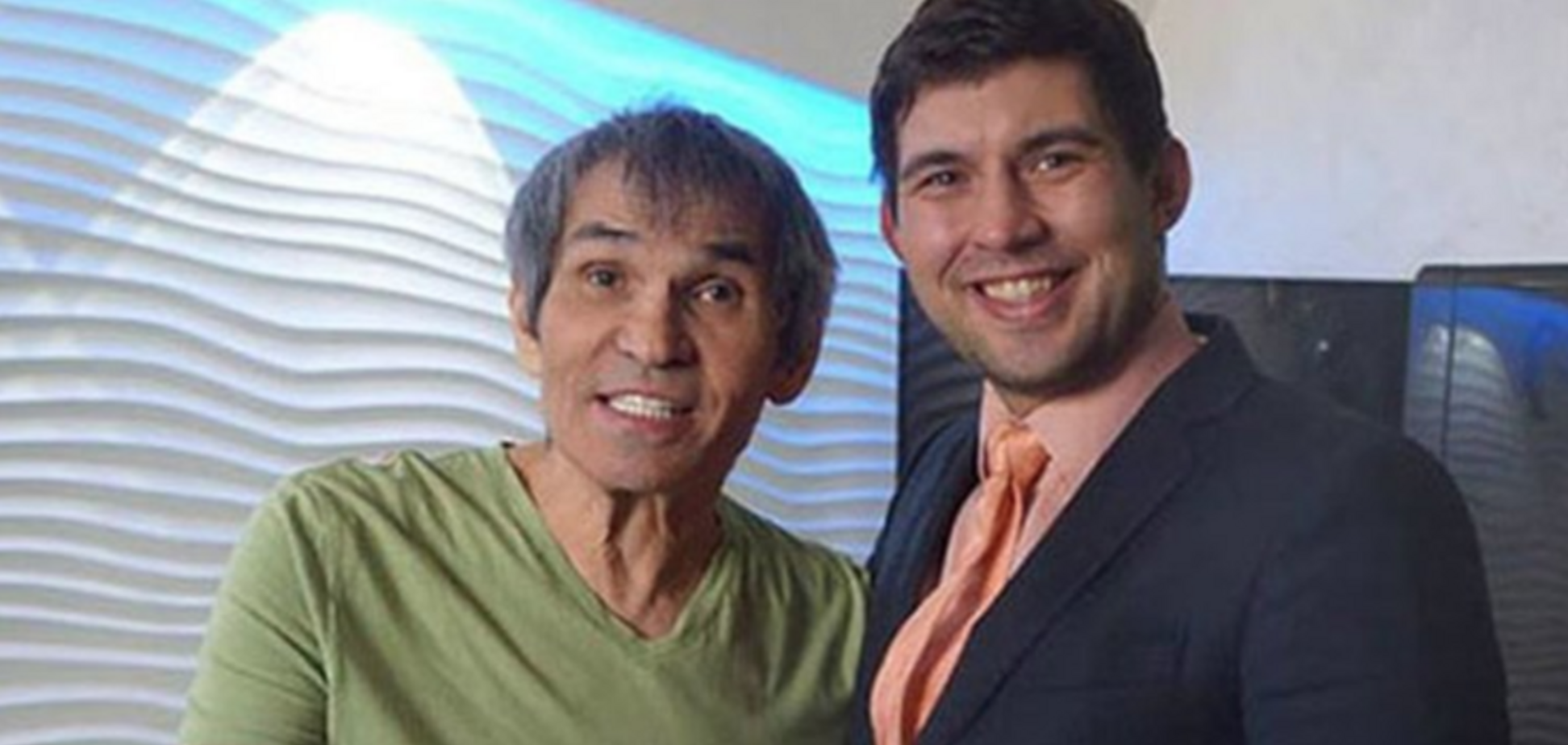 Барі Алібасов з сином