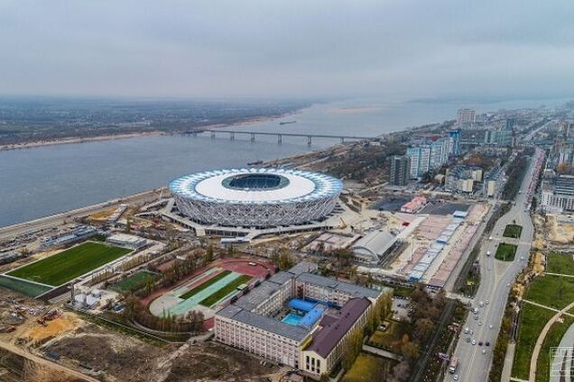 В России разграбили стадион ЧМ-2018