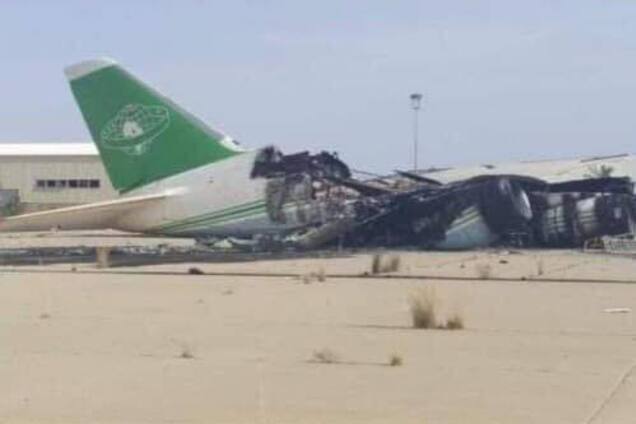 Украинский самолет-гигант разбомбили 'Градами' в Африке