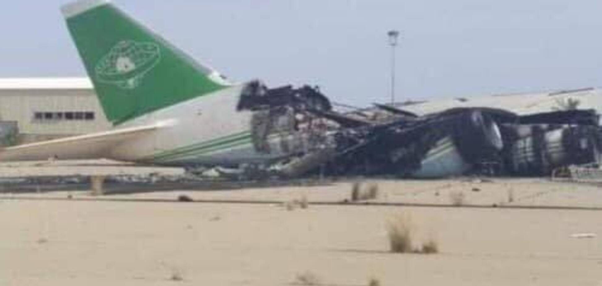 Український літак-гігант розбомбили 'Градами' в Африці