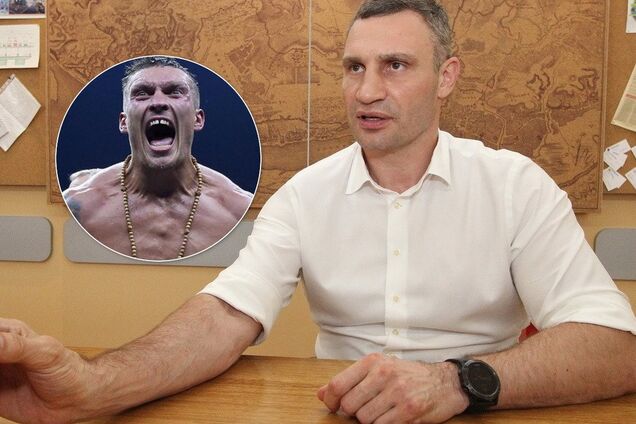 'На Олімпійському': Кличко розповів, коли Усик проведе бій в Києві