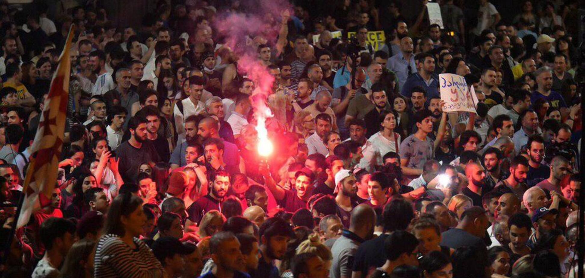 Мітинг в Грузії 22 червня