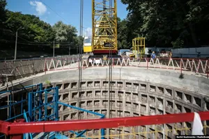 У Києві з'являться нові станції метро: фоторепортаж із епіцентру будівництва