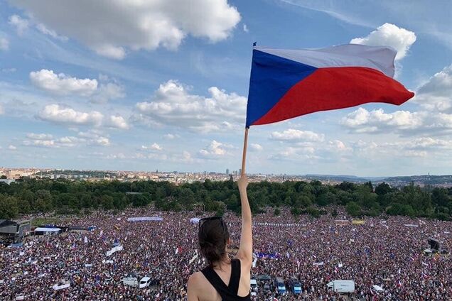 Протести в Чехії