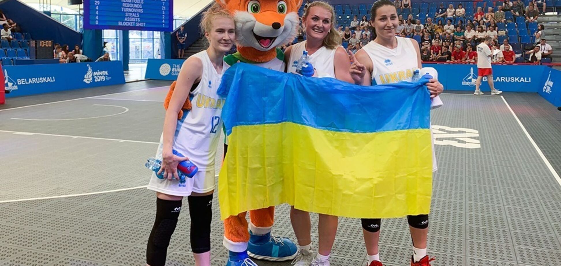 Жіноча збірна України 3х3 покинула Європейські ігри