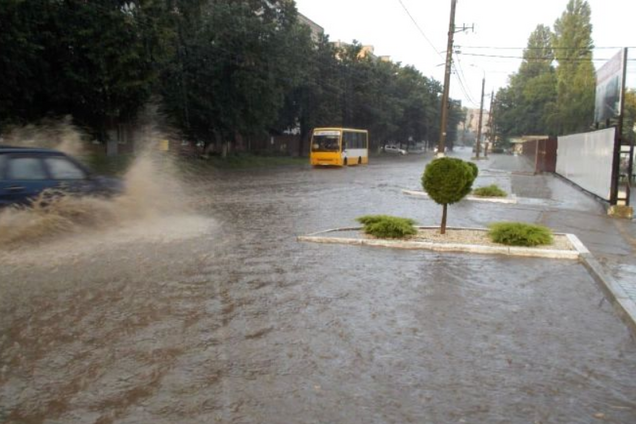 В Хмельницком произошел масштабный потоп