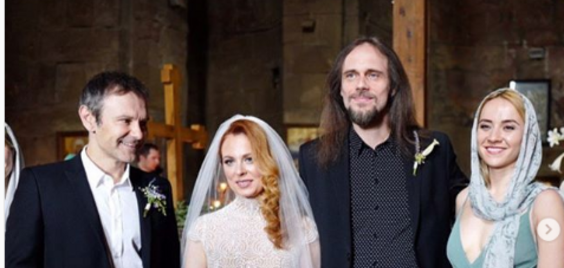 Вакарчук був свідком: гітарист 'Океану Ельзи' одружився