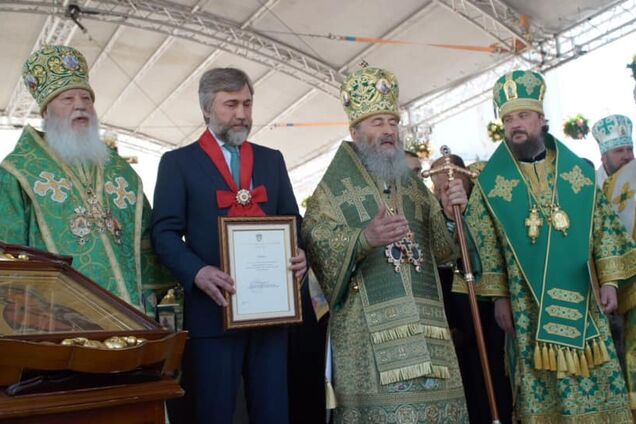 Новинського нагородили орденом Української православної церкви 'Різдво Христове'