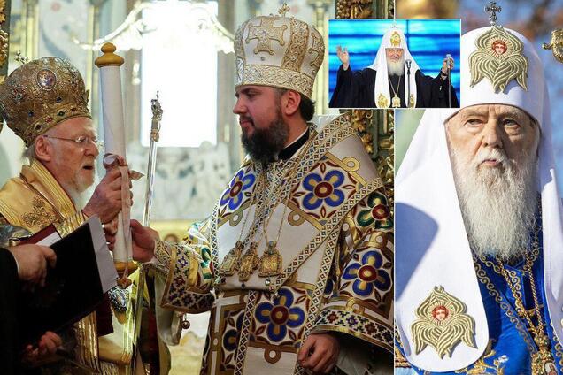 Філарет пішов війною проти ПЦУ і створив 'синод КП'