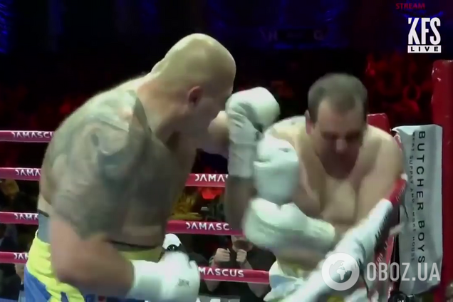 Украинский супертяж мощным нокаутом дебютировал на профи-ринге