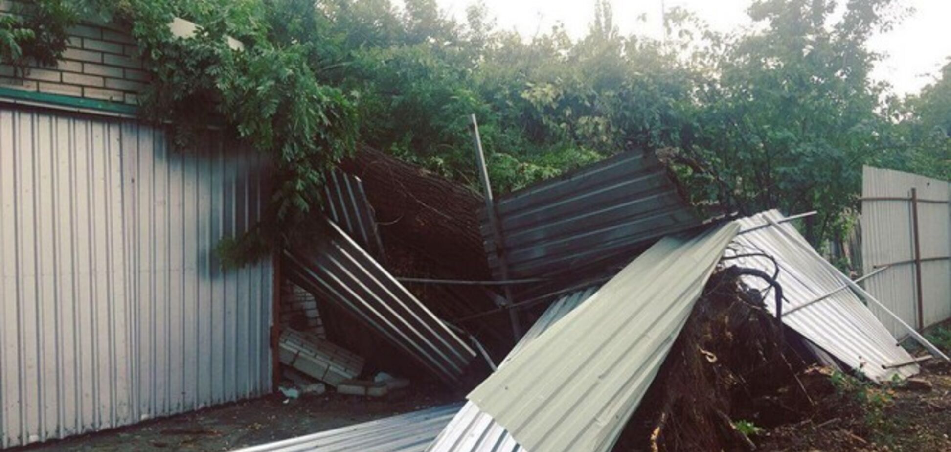 На Одесщину обрушился мощный ураган: устрашающие фото