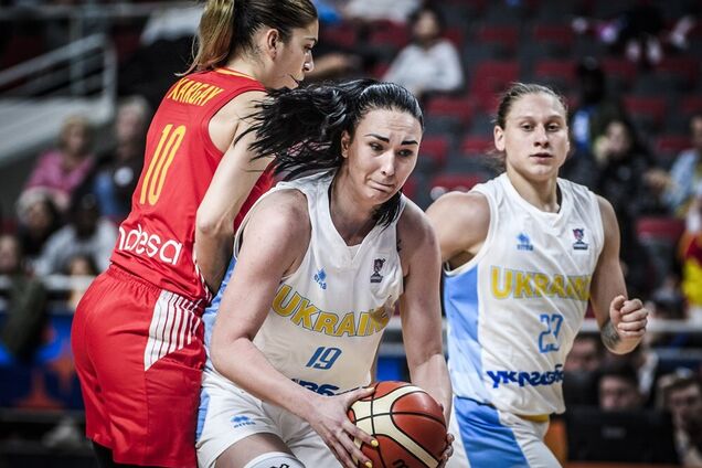 Украина проиграла Испании на женском Евробаскете-2019
