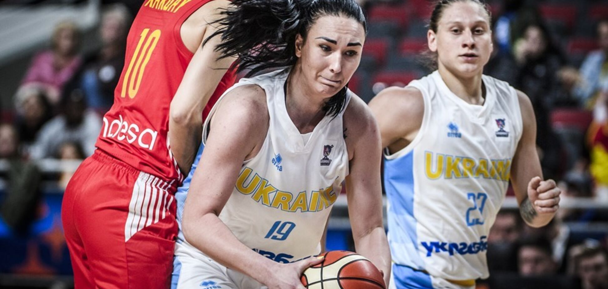 Украина проиграла Испании на женском Евробаскете-2019