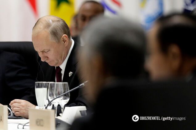 Пив лише своє: Путіна викрили в параної на G20 в Японії. Відео