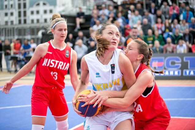 Украинки выиграли в Киеве группу в квалификации к Евробаскету 3х3