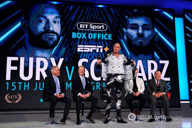 Фьюри – Шварц: назван фаворит чемпионского боя