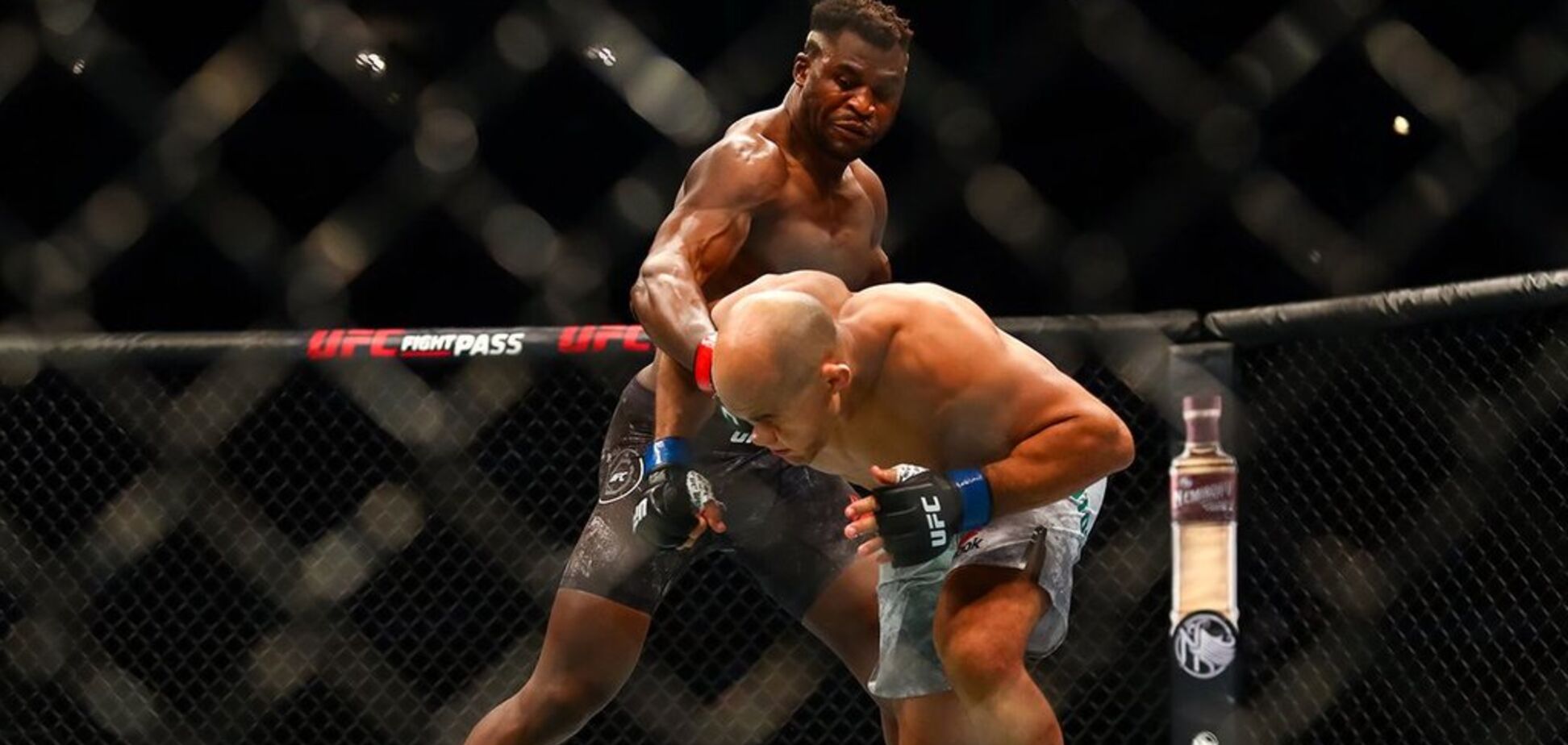 Камерунський Хижак сенсаційно нокаутував екс-чемпіона UFC за 71 секунду
