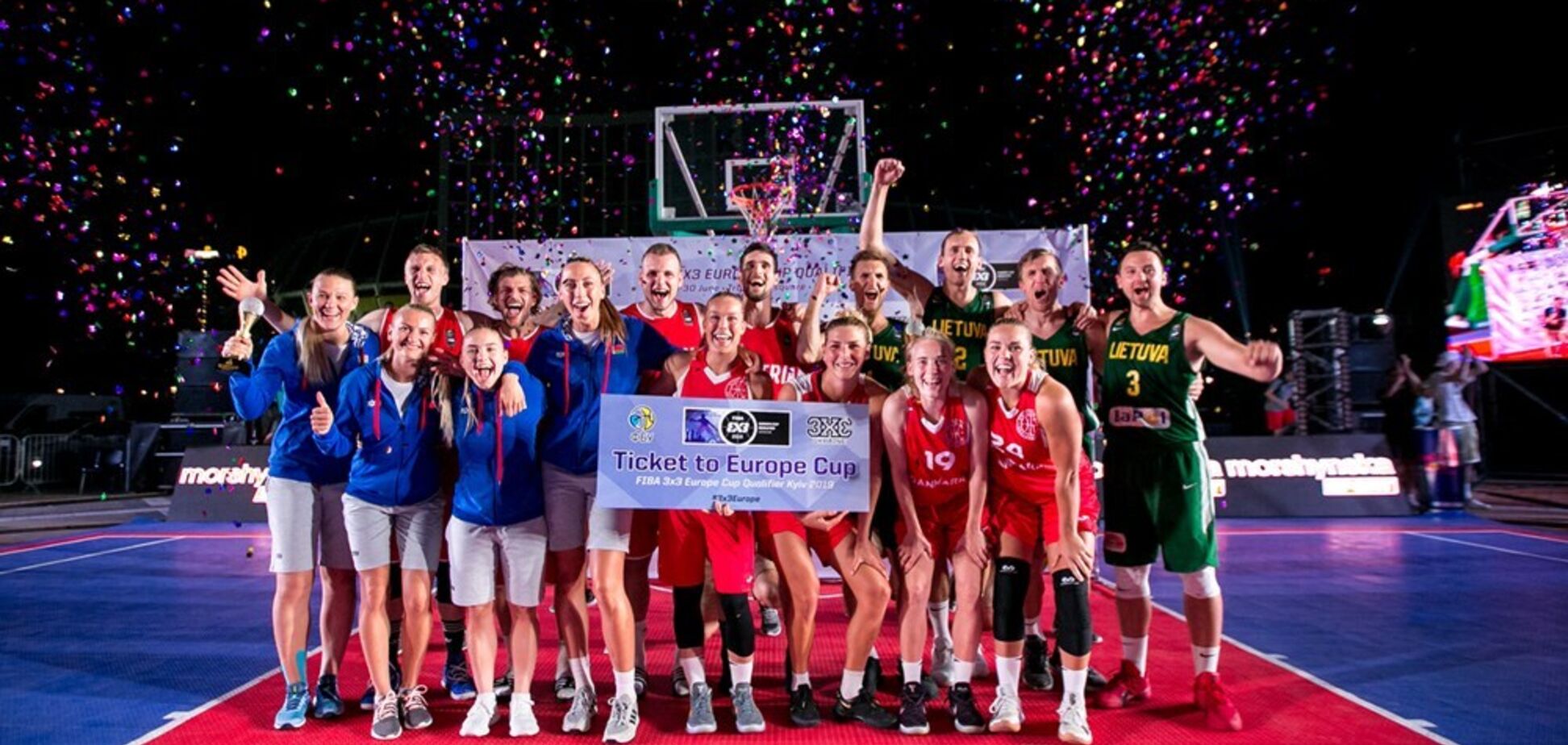 В Киеве определились участники Евробаскета 3х3