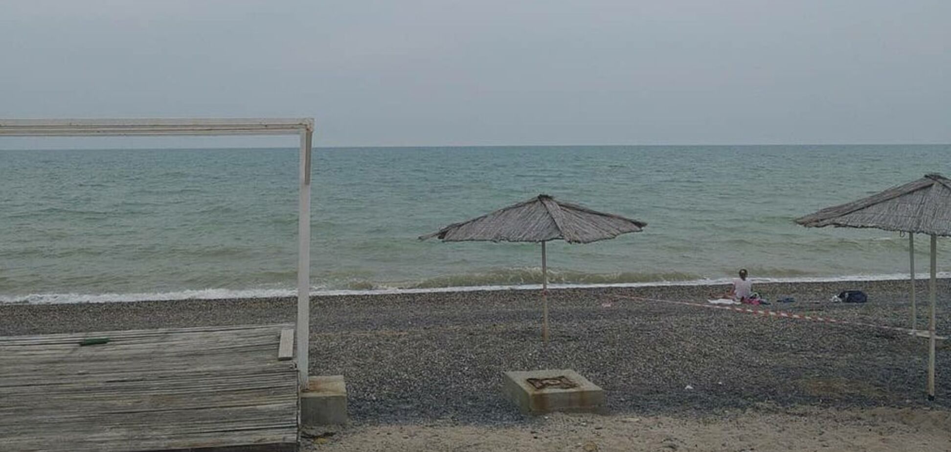 Разгар курортного сезона в Крыму попал на фото